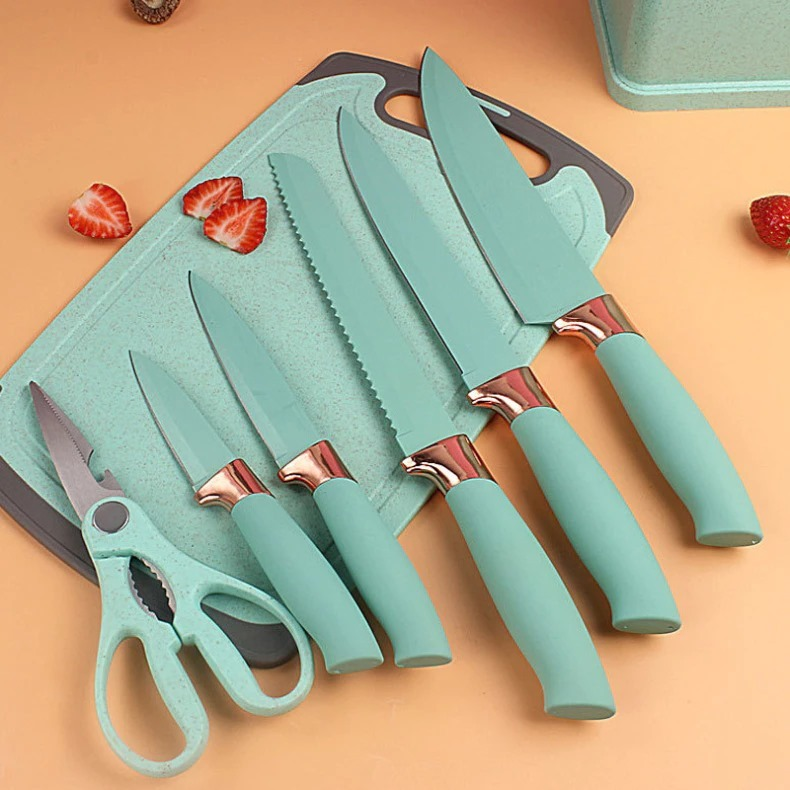 Kit 19 Peças Jogo de Utensílios Para Cozinha em Silicone Com Cabo de Madeira Completo