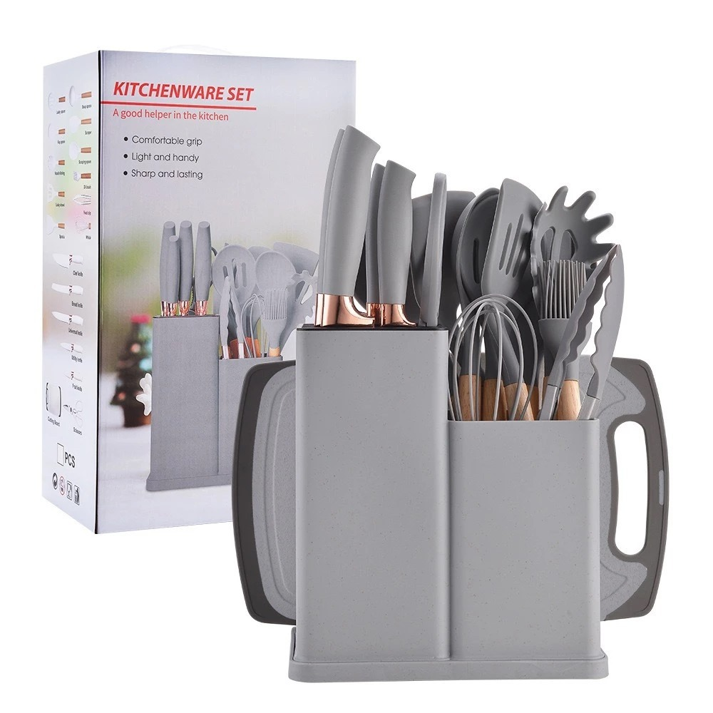 Kit 19 Peças Silicone Pro Kitchen - TUDO QUE VOCÊ PRECISA NA COZINHA EM UM SÓ KIT