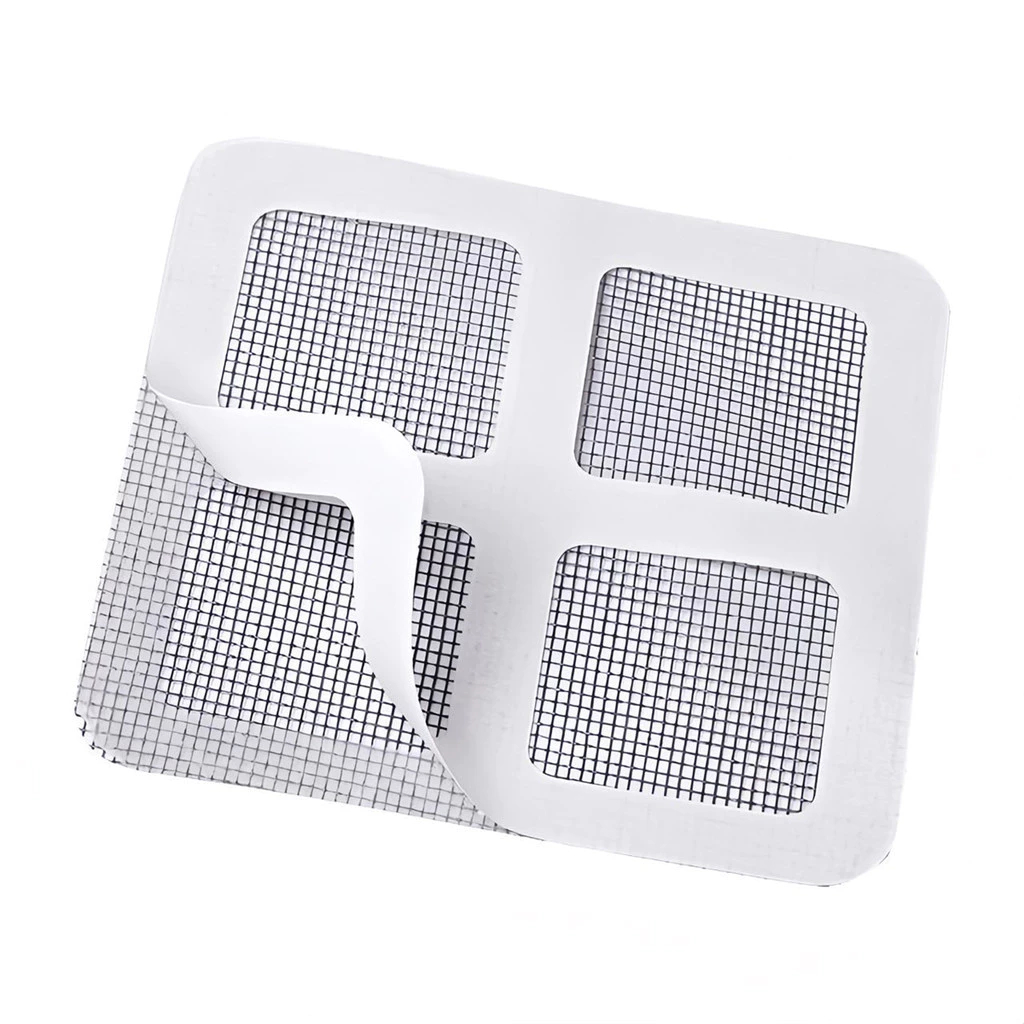 KIT 5-20 Pçs Tela Protetor Ralos Adesivos Anti Inseto Anti-Odor Descartáveis