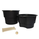 Kit 6 Vaso Plantas Autoirrigável Vaso Antidengue Auto Irrigável Flores Hortas Vaso Escolha as Cores