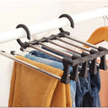 Kit 3 Cabides Para Calças Roupas Multiuso