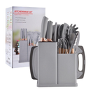 Kit 19 Peças Silicone Pro Kitchen - TUDO QUE VOCÊ PRECISA NA COZINHA EM UM SÓ KIT