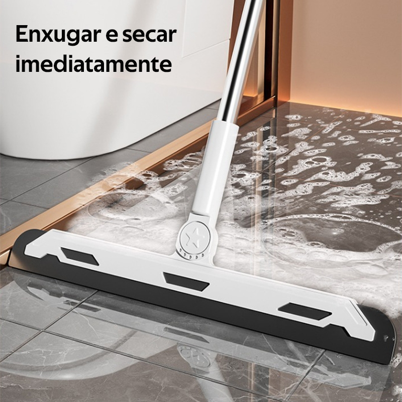 Kit Completo de 5 Peças para Limpeza Vassoura + Rodo + Pá +balde e Rodo Conjunto de esfregão -S7