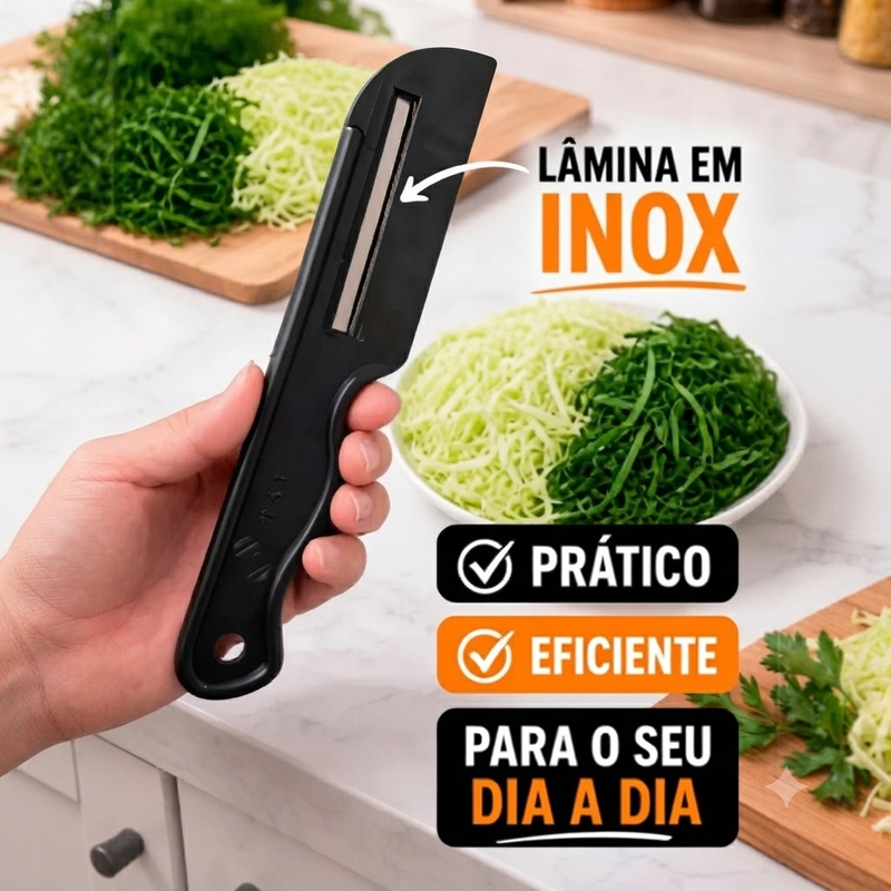 Fatiador Descascador Cortador de Legumes utensílios Domésticos Corta Verduras e Queijos Fininho